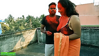 Two Beautiful Tamil Milfs Get Fucked By An 18-Year-Old Amateur In Front Of The Camera