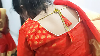 Teen (18+) Bhabi Ấn Độ Trong Saree Được Nạp Tinh Trùng Lớn