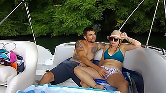 Hot Sex On The Boat: Public, Rough Sex