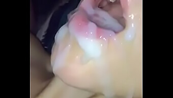 A Step Cousin'S Milk-Filled Mouth