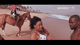 אורגיה בחוץ עם Bangnolly Africa - וידאו Hd