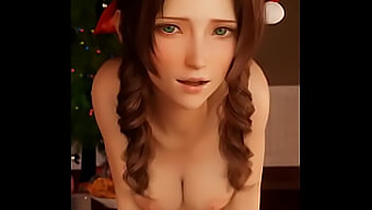 เซสชั่นเดี่ยวของ Milf Aerith กับตําแหน่งคาวเกิร์ล