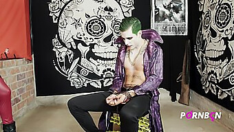 Spansk Porno Joker Og Harley Quinn I En Bdsm-Trekant