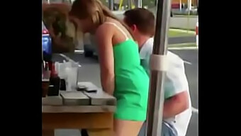 Amateur Couple Caught In Public Sex Act