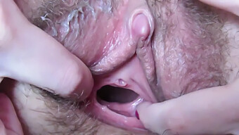 Hairy Pussy: Close-Up View Of An Indian Teen'S Massage And Masturbation