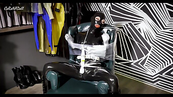 Visoke Pete In Lateks Suženjstvo V Na047-Latex Bondage Gumijastem Videu