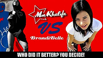 Büyük Doğal Göğüsler Savaşı: Mia Khalifa Vs Brandi Belle