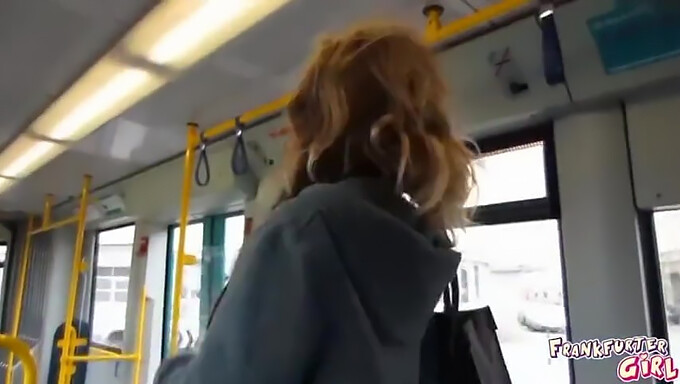 Public Masturbation In A German Tram