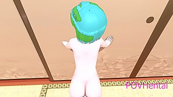 18-Year-Old Earth-Chan Takes On The Missionary Position