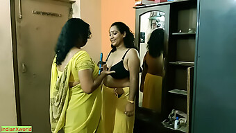 Trio Erotic Cu Două Milf-Uri Fierbinți Și Un Tânăr Indian