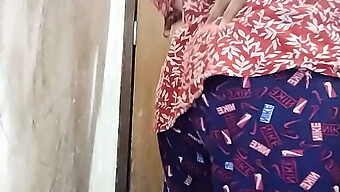 Indian Wife Masturbates In The Bathroom With Her Lover