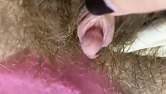 Hairy Teen'S Masturbation Session