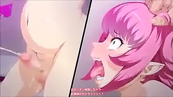 Anime Futanari In A Succubus Trap