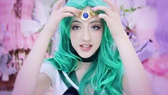 Sailor Neptune Bị Beckii Cruel Đụ