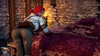 3d Game Porn: Triss'S Winter Adventure