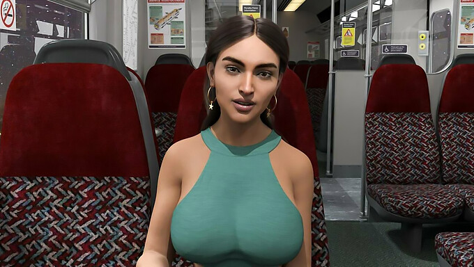 Novia Americana Experimenta El Paseo Erótico En Tren De Su Novia India