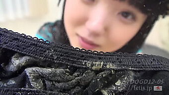 Japanese Girl Kotori-Chan'S Dirty Panties And Sausage Playtime